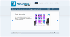 Desktop Screenshot of nanomedios.es